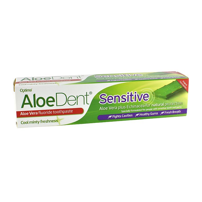 Aloe Dent sensitiv tannkrem med fluor 100 ml-velbehag