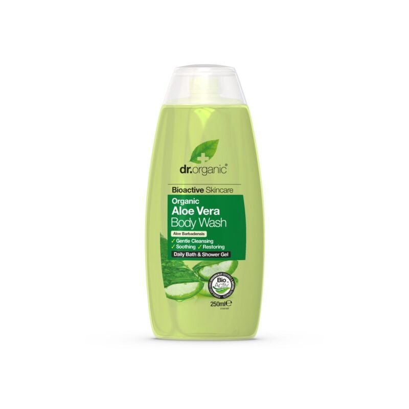 Dr. Organic aloe vera body wash 250 ml-velbehag