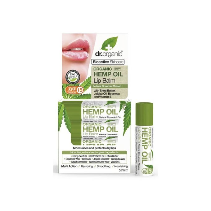 Dr. Organic hemp oil lip balm 5