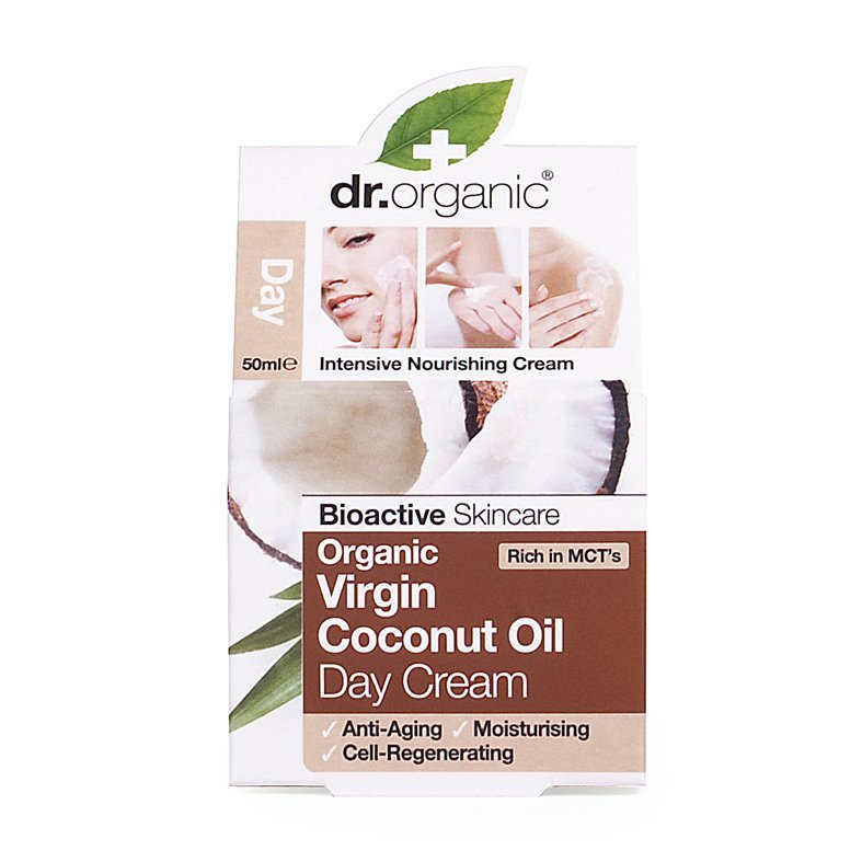 Dr. organic virgin coconut day cream 50 ml-velbehag