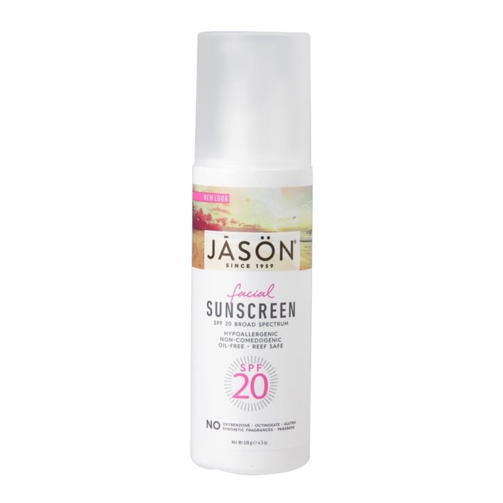 Jason facial natural sunscreen SPF 20 128 g-velbehag