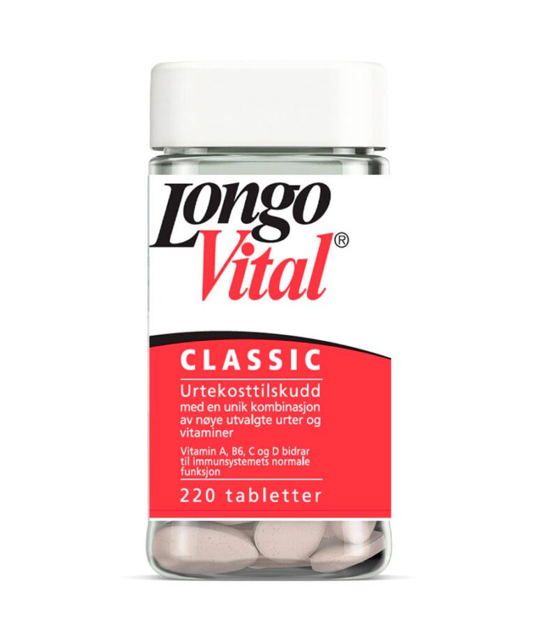 Longo vital classic 220 tab-velbehag