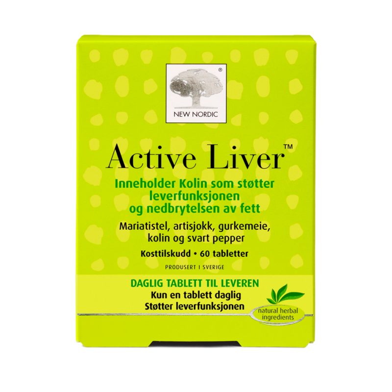 New Nordic Active Liver 60 tab-velbehag