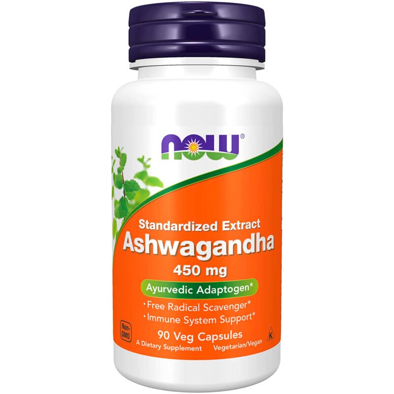 Now ashwaghanda 450 mg 90 kapsler-velbehag