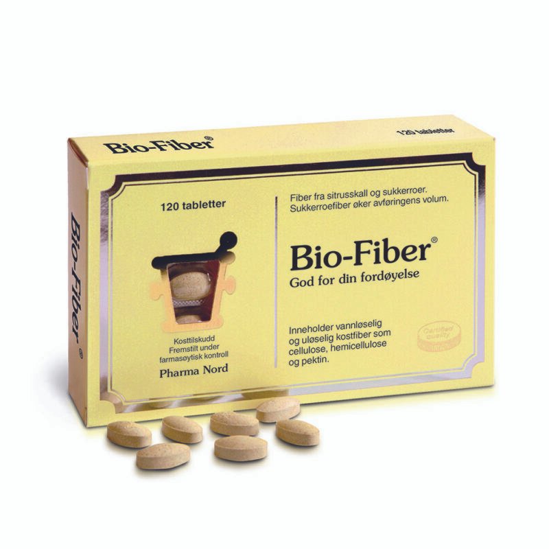 Pharma Nord bio-fiber 120 tab-velbehag