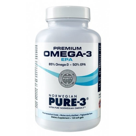 Premium omega-3 EPA 120 kap-velbehag