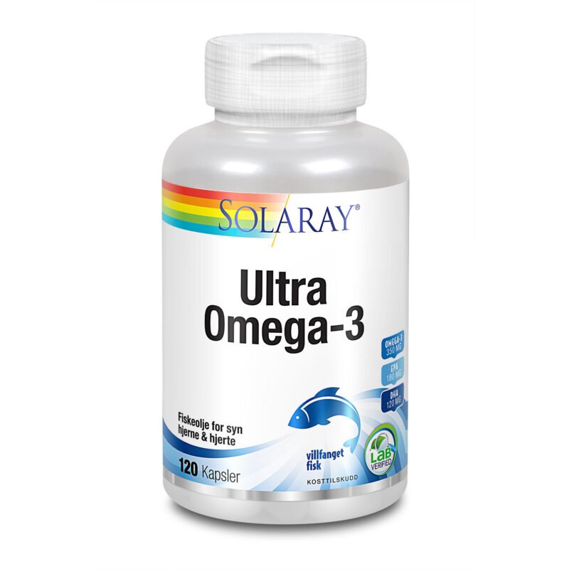 Solaray ultra omega 3 120 kapsler-velbehag