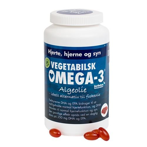 Vegetabilsk omega-3 180 kap-velbehag