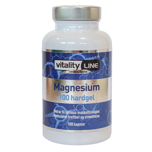 Vitality Line magnesium 250 mg 100 kap-velbehag