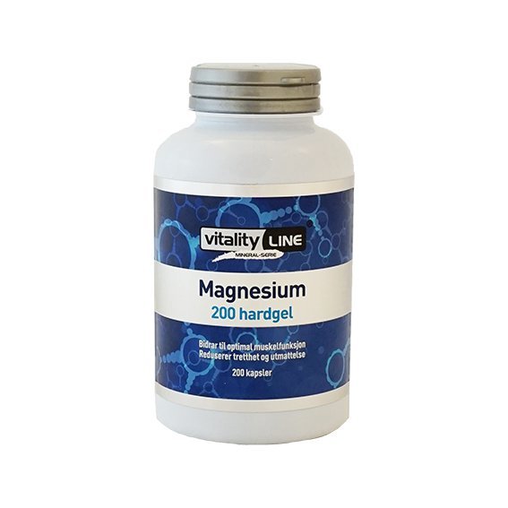 Vitality Line magnesium 250 mg 200 kap-velbehag